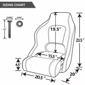 22576A12 NORTHCAPTAIN Captains Seat Boat Cover Yellowish #3