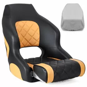 22576A12 NORTHCAPTAIN Captains Seat Boat Cover Yellowish