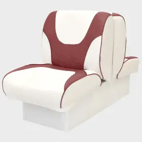 B2B-DELX-10-WHTR NORTHERN SEATING Boat Lounge Seat Deluxe