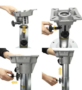 773-1 ONHI Boat Seat Pedestal Locking Design #3