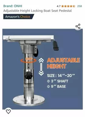 B09MRW8RG1 ONHI Locking Boat Seat Pedestal