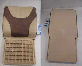 742322 OVERTONS Deluxe Jump Seat Base Sand Chestnut Boat #3