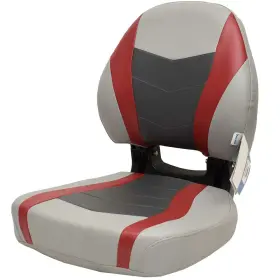 747148 OVERTONS Boat Folding Fishing Seat Torsa Deluxe Marble