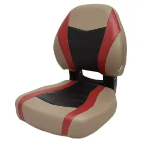 747151 OVERTONS Boat Torsa Pro Folding Seat Mushroom Elite