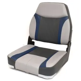 747159 OVERTONS Boat High Folding Fishing Seat Marble