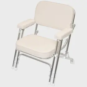 747171 OVERTONS Boat Deluxe Folding Deck Chair Frame