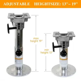 B0BZ3DLBZP POROHOM Locking Boat Seat Pedestal Slide