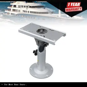 TUR1190574I POWERPUMP Boat Seat Pedestal Locking Slide Marine