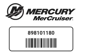 898101180 QUICKSILVER Rear Seat Efi Mercury Mercruiser