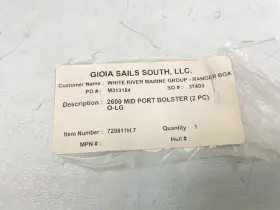 729811H.7 RANGER Port Outer Bolster Cushion Set Boat #2