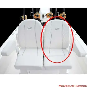 729771H.58 RANGER BOATS Boat Leaning Post Seat Cushions Bay #2