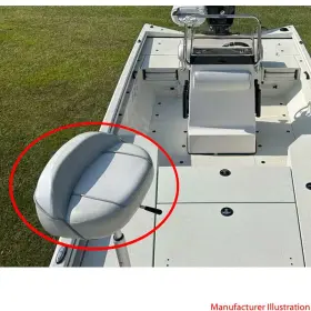 730059H.41 RANGER BOATS Boat Fishing Seat Bay #2