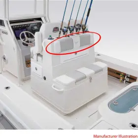 7104643 RANGER BOATS Boat Mezzanine Backrest Cushion Bay #2