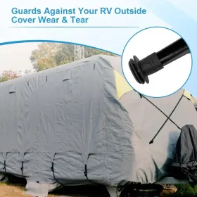 RV-00455 SAFONER Gutter Spout Caps Cover Pretector Protects #2