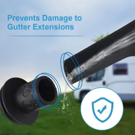 RV-00455 SAFONER Gutter Spout Caps Cover Pretector Protects #3