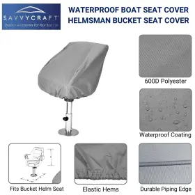 819669017959 SAVVYCRAFT Waterproof Fade Resistance Helm Boat #2