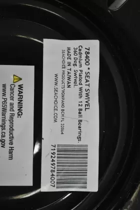 78400 SEACHOICE Seat Swivel Cadmium Ball Bearings Frame 360 #2