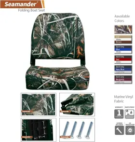 689829721527 SEAMANDER Fishing Boat Seat Foam #2