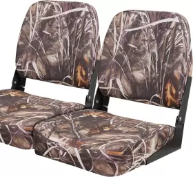 696596356029 SEAMANDER Boat Seat Folding Fishing Camo
