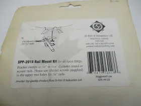SPP-2018 SI-PORT Barbeque Grill Rail Mount Sport Bbqs Marine #2