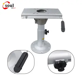 SS37053 SOULSHELF Boat Seat Pedestal Locking Slide