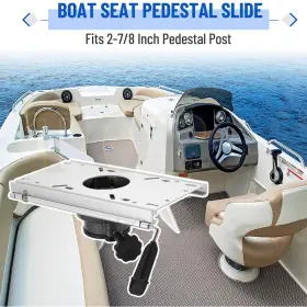 11036130 SPARKWHIZ Boat Seat Pedestal High Post #2