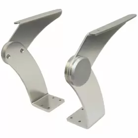 7330116 SPORTSMAN BOATS Boat Seat Armrest Hinges Anodized Set #3