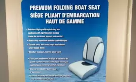 1072189 SPRINGFIELD Coated Folding Fishing Boat Seat Marine #2