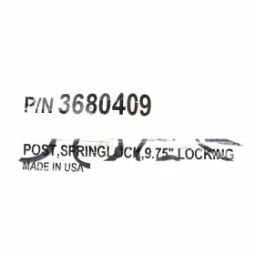 3680409 SPRINGFIELD MARINE Boat Seat Post Spring Lock #3