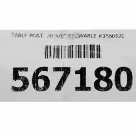 567180 SPRINGFIELD MARINE Boat Table Post Tiara #3
