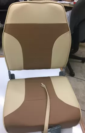 1040668 SPRINGFIELD SEATING Fold Down Boat Seat Sand High Md