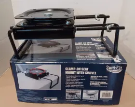 157003 SWIVL-EZE Attwood Clamp Boat Swivel Seat Mount Box