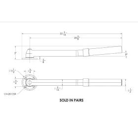 F34-0005 TACO MARINE Backrest Arms #3