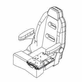 M20-1013A TACO MARINE Seat Slide #3