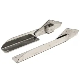 1104486 TACO METALS Boat Reclining Seat Hinges Steel Set