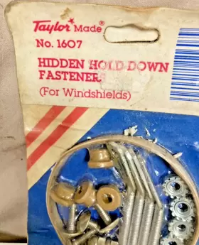 1607 TAYLORMADE Hidden Hold Down Fastner Windshields Craft #2