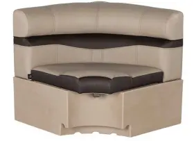 20221094123 TAYLORMADE Square Pontoon Corner Seat Sand