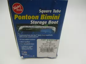 84001ON TAYLORMADE Pacific Square Tube Pontoon Bimini Storage #2