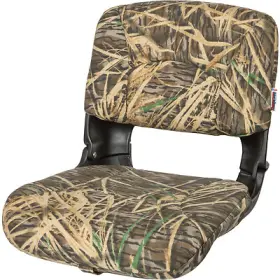 45612 TEMPRESS Weather High Boat Seat Camo Mossy Oak Cordura
