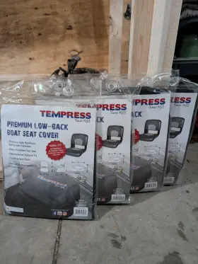 58006 TEMPRESS Boat Seat Covers Pack