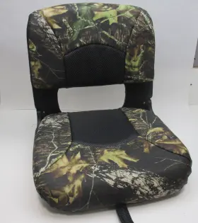 61076 TEMPRESS Navistyle High Folding Boat Seat Mossy Oak Up