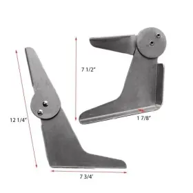 1030418 TRACKER BOATS Boat Seat Hinges Set #3