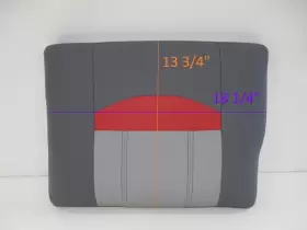 729273.3 TRITON 186 FISH HUNTER Port Jump Seat Cushion Boat #2