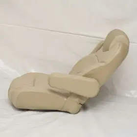 8905322 VEADA Pontoon Boat Reclining Captains Helm Seat Tears #2