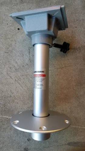 9812-93113 WAKULLA MARINE Fishing Boat Swivel Seat Post Base