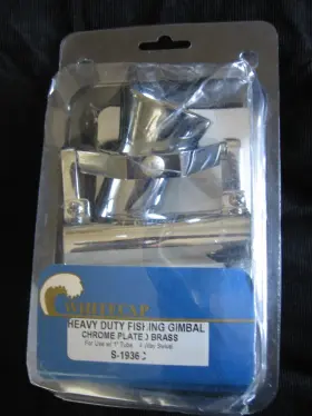 S-1936C WHITECAP Fishing Gimbal Chair Mount Tubular Rod #2