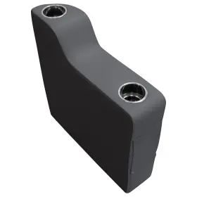 3009-1890 WISE Premier Pontoon Left Radius Arm Rest Slate
