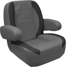 3127-1890 WISE Premier Pontoon Boat Helm Up Arm Rests Slate