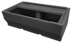 BM1144-1B-890 WISE Premier Pontoon Bench Base Slate