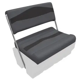 BM1152-1890 WISE Premier Pontoon Flop Seat Cushion Set Slate
